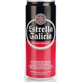 Cerveza Estrella Galicia Lata. 33cl