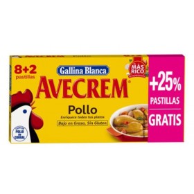 Avecrem Pollo. 8+2 Unidades