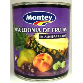 MACEDONIA FRUTA ALMIBAR MONTEY. 480grs