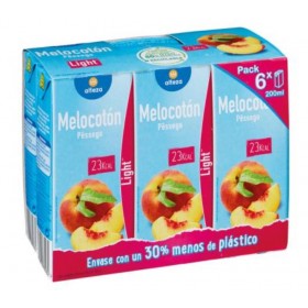 Zumo Melocotón Light Alteza. Pac-6x200ml