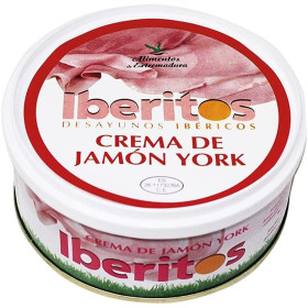PATÉ IBERITOS CREMA DE JAMÓN YORK.250grm