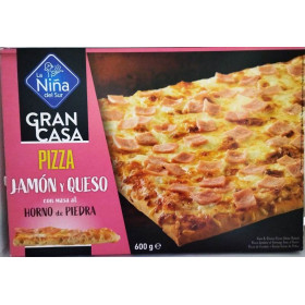 PIZZA JAMON/QUESO LA NIÑA.500grm