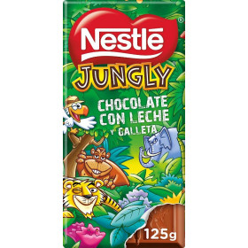 Chocolate Jungly Galleta Nestlé. 125grs