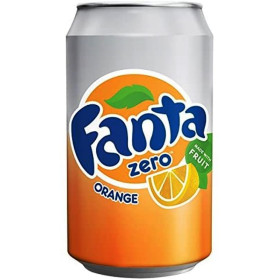 Fanta Naranja Zero Lata. 33cl