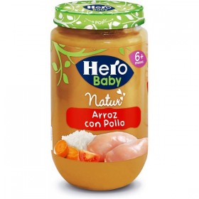 HERO BABY Potito Arroz con Pollo 235gr Pack 2 » Te Llevo El Agua