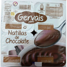Natillas Chocolate Gervais Danone....