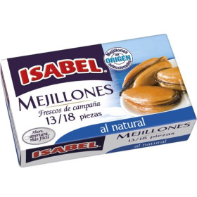 Mejillones Natural Isabel. 69grs....