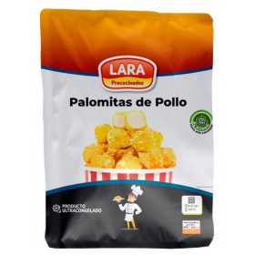 PALOMITAS CONGELADA POLLO LARA.350grs