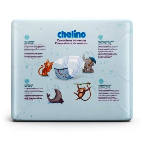 Pañales Chelino Fashion Love talla 3 de 4 a 10 kg 36 uni