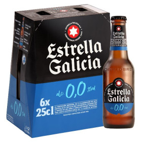 Cerveza Estrella Galicia 0,0%....