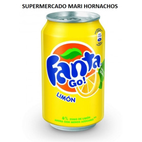 Fanta Limón Lata. 33cl