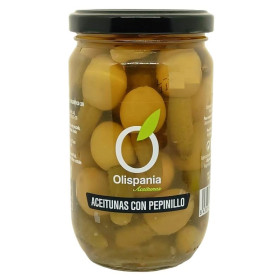 Aceituna Con Pepinillo Olispania. 140grs